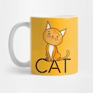 Yellow cat Mug